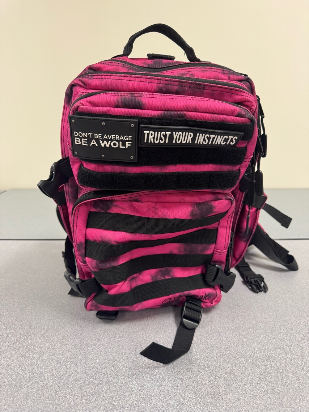 USED-25L WolfPAK backpack toxic pink